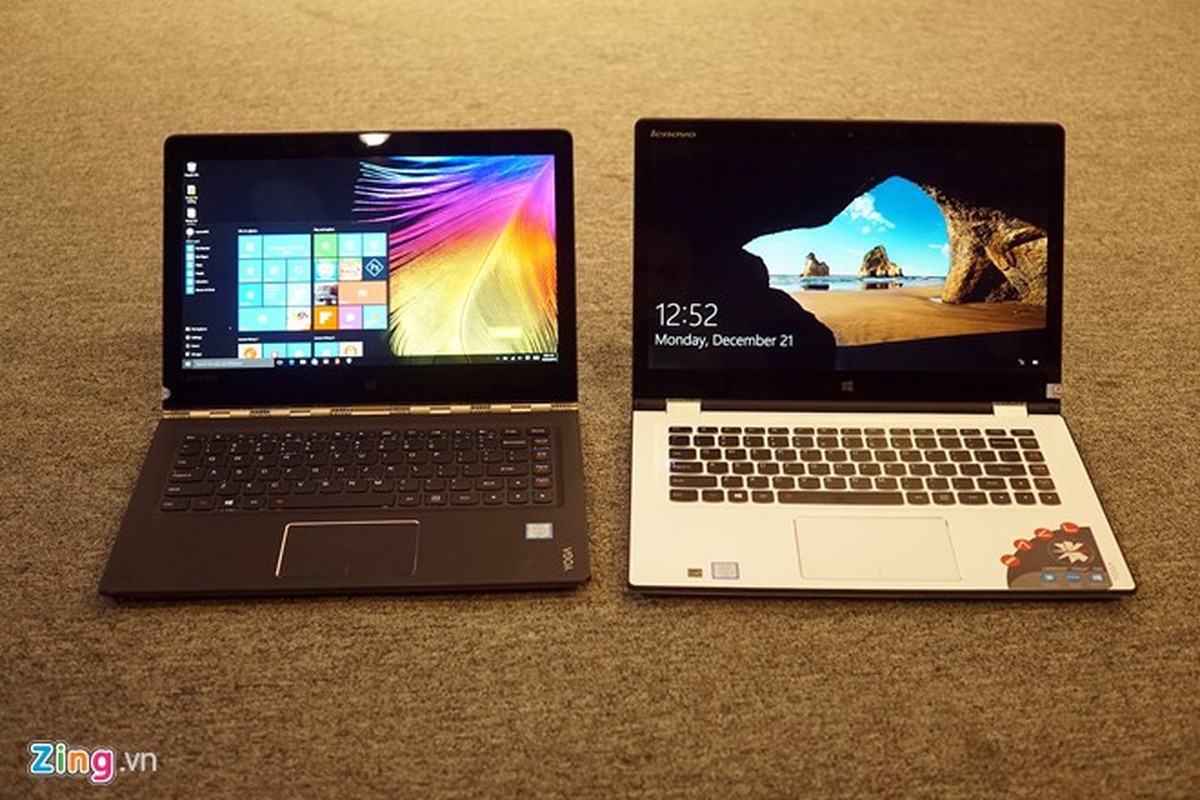 Ngam bo doi laptop Lenovo Yoga sieu mong vua ra mat o VN