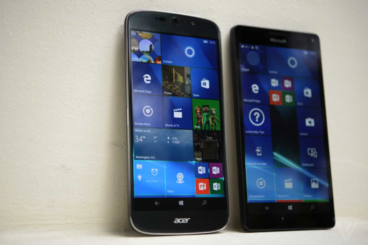 Ngam smartphone cao cap chay Windows 10 Acer vua ra mat-Hinh-11