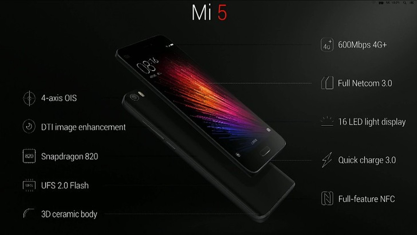 Ngam dien thoai Xiaomi Mi 5 vua chinh thuc trinh lang-Hinh-4