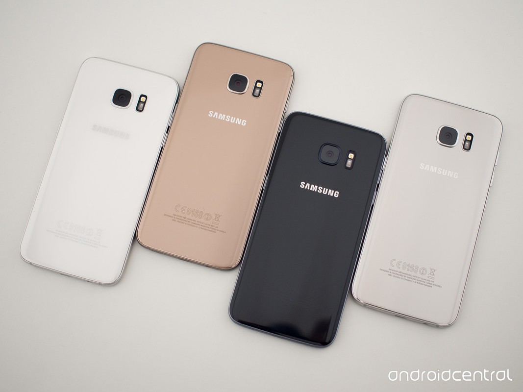 Soi 4 phien ban mau sac cua dien thoai Samsung Galaxy S7/S7 Edge