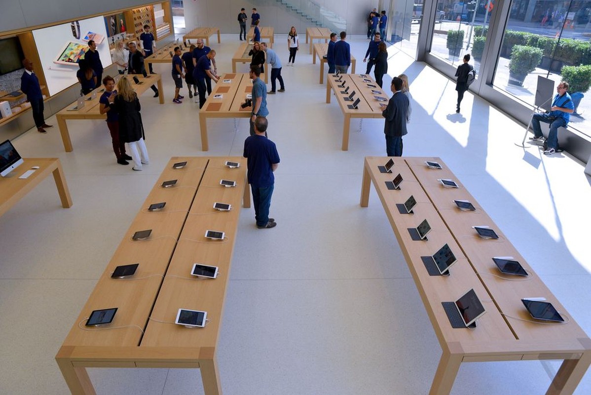 Ngam dien mao moi cua cua hang Apple Store sau 15 nam-Hinh-12