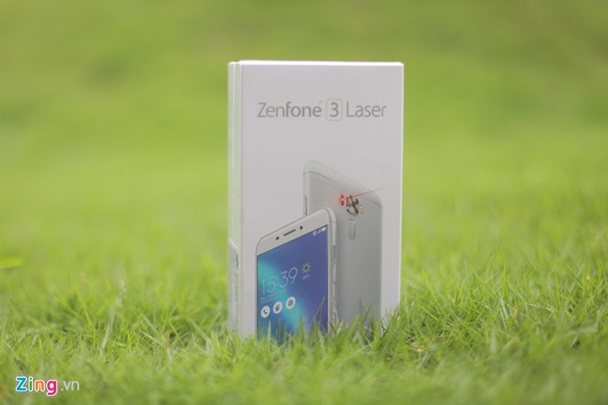 Soi dien thoai Asus Zenfone 3 Laser vua len ke tai Viet Nam