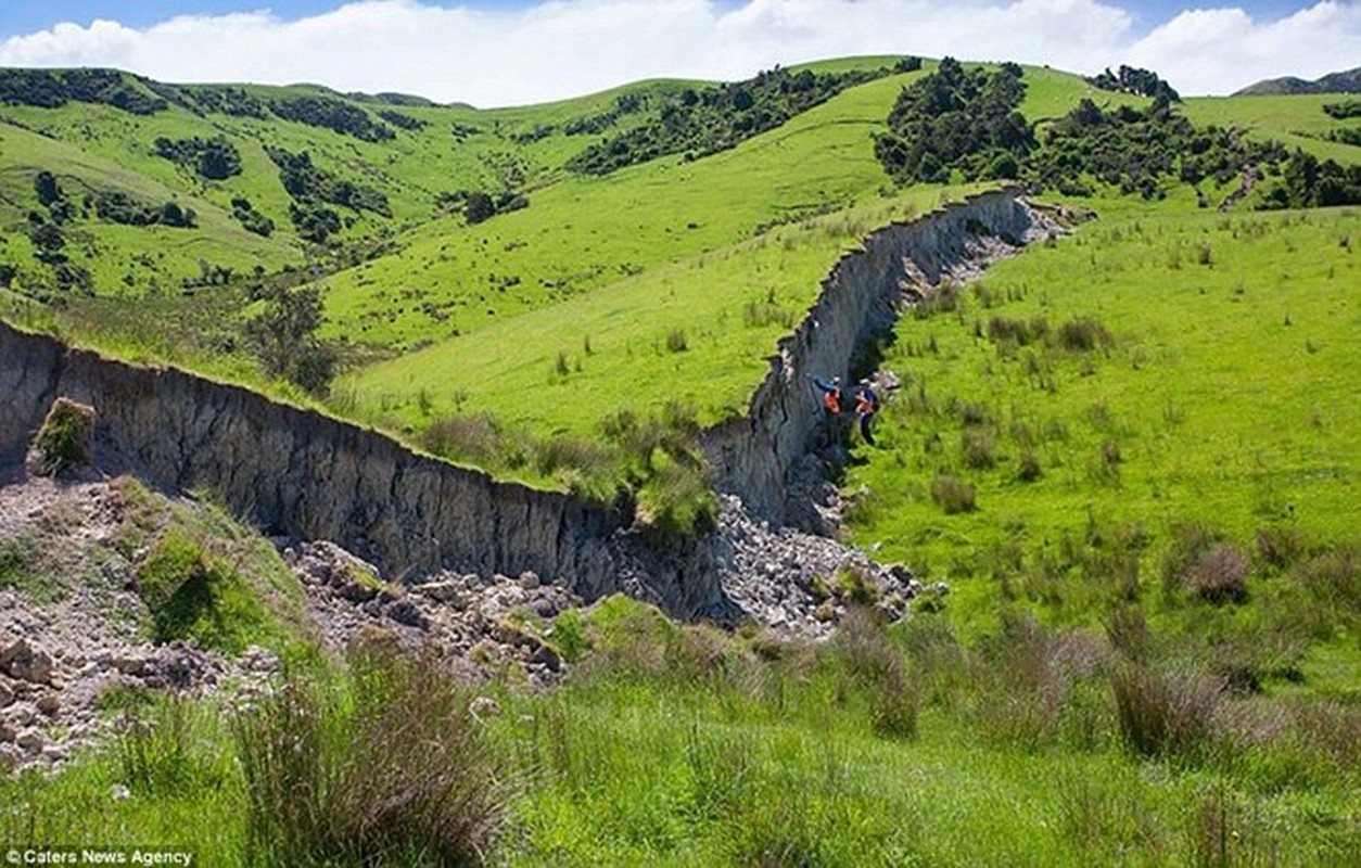 “Tuong thanh” khong lo xuat hien sau dong dat o New Zealand