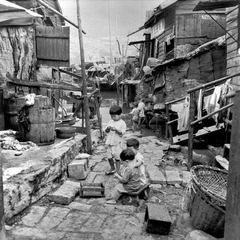 Anh hiem ve lang chai ngheo kho o Hong Kong nam 1952-Hinh-2