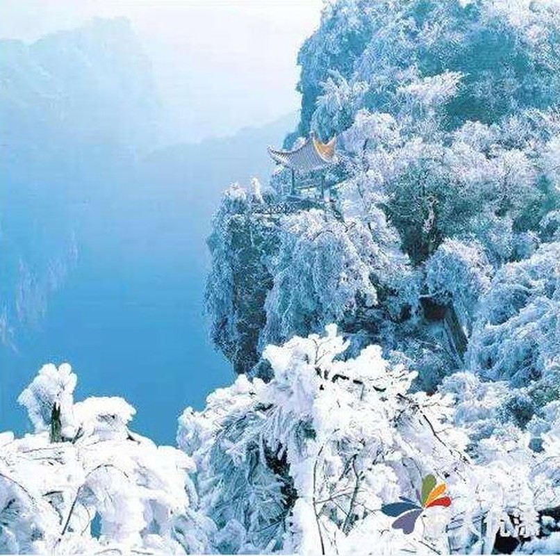 Sững sờ cảnh sắc mùa đông đẹp tựa trốn bồng lai tiên cảnh ở Trung Quốc - Ảnh 5