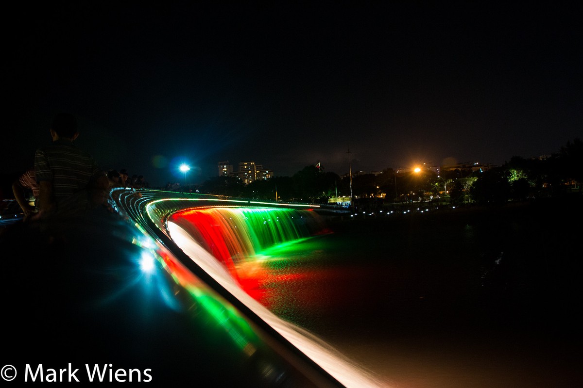 Twilight Bridge in Ho Chi Minh City