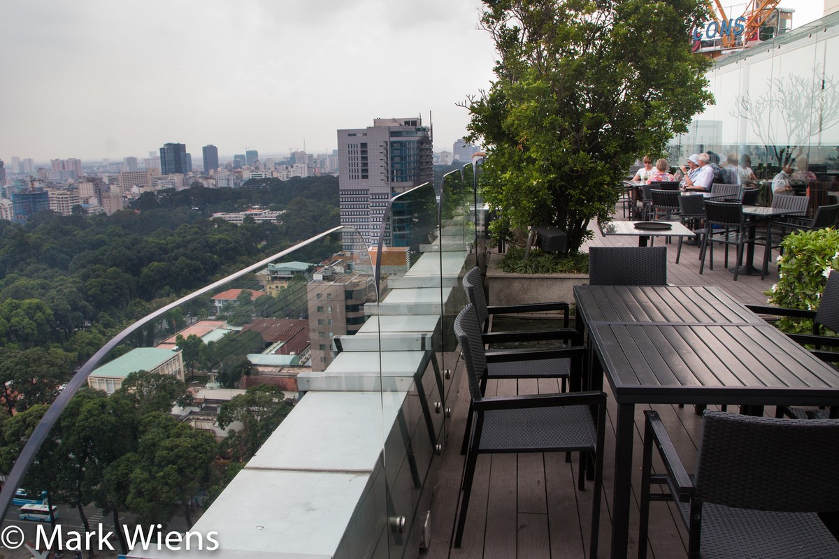 rooftop bar in Saigon