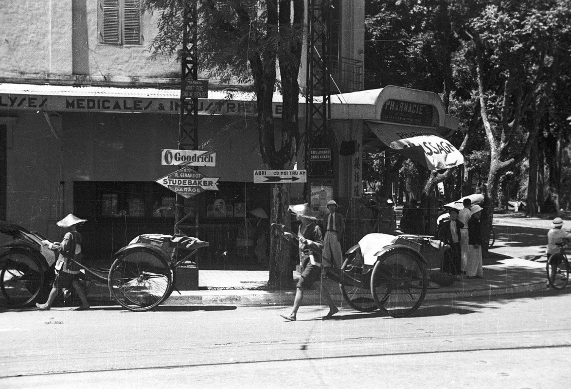 Loat anh bat ngo ve pho Hang Khay Ha Noi nam 1940-Hinh-7