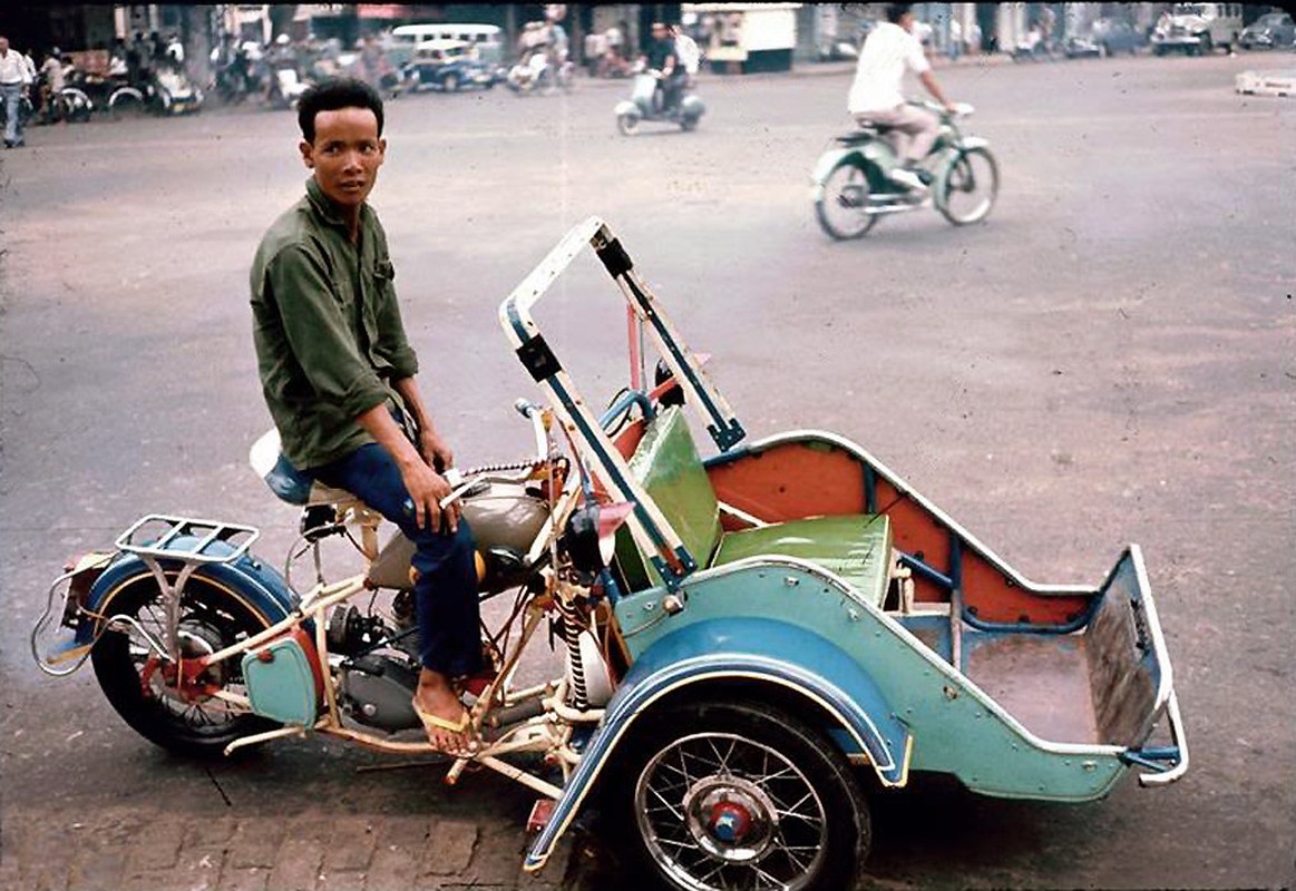 Soi phuong tien giao thong doc dao nhat Sai Gon truoc 1975-Hinh-2