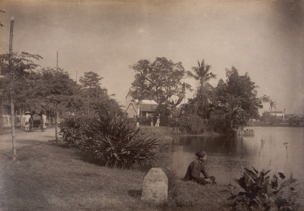 Anh cuc hiem ve ho Hoan Kiem thap nien 1890