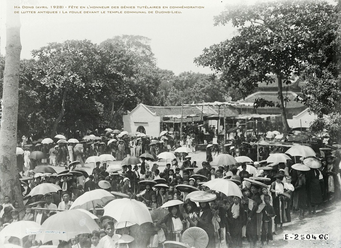 Hinh anh doc ve le hoi lang hoanh trang o Ha Dong nam 1928-Hinh-4