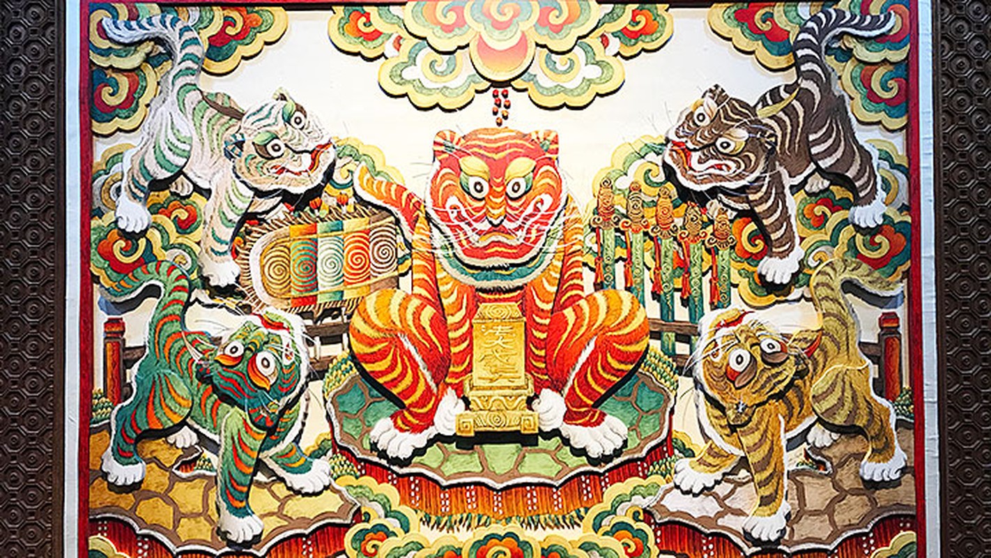 Y nghia tam linh cua Ngu Ho trong tranh dan gian Hang Trong-Hinh-9