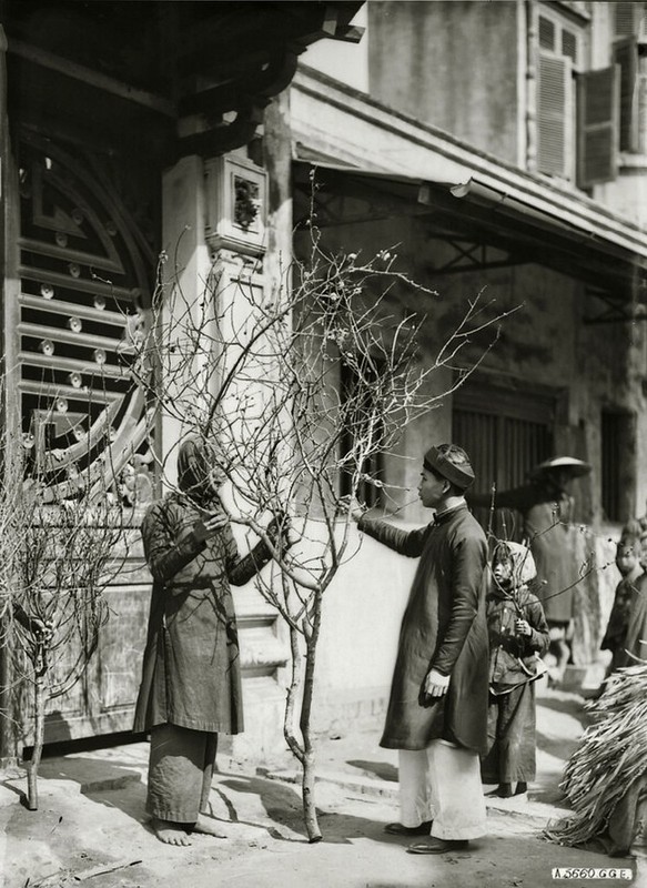 View - 	Loạt ảnh trên cả tuyệt vời ngày Tết chợ Đồng Xuân thập niên 1920 