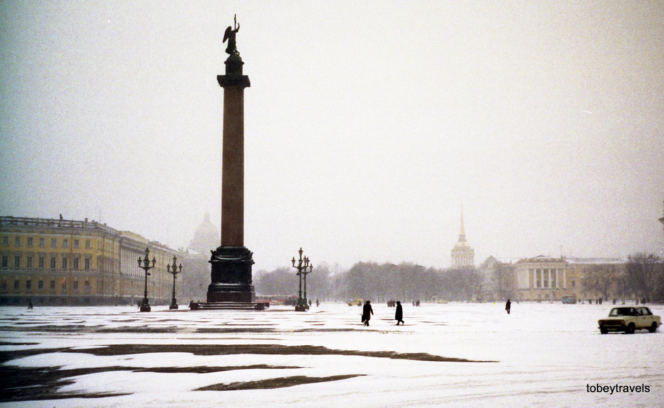 Anh kho quen ve cuoc song o Leningrad mua dong 1986