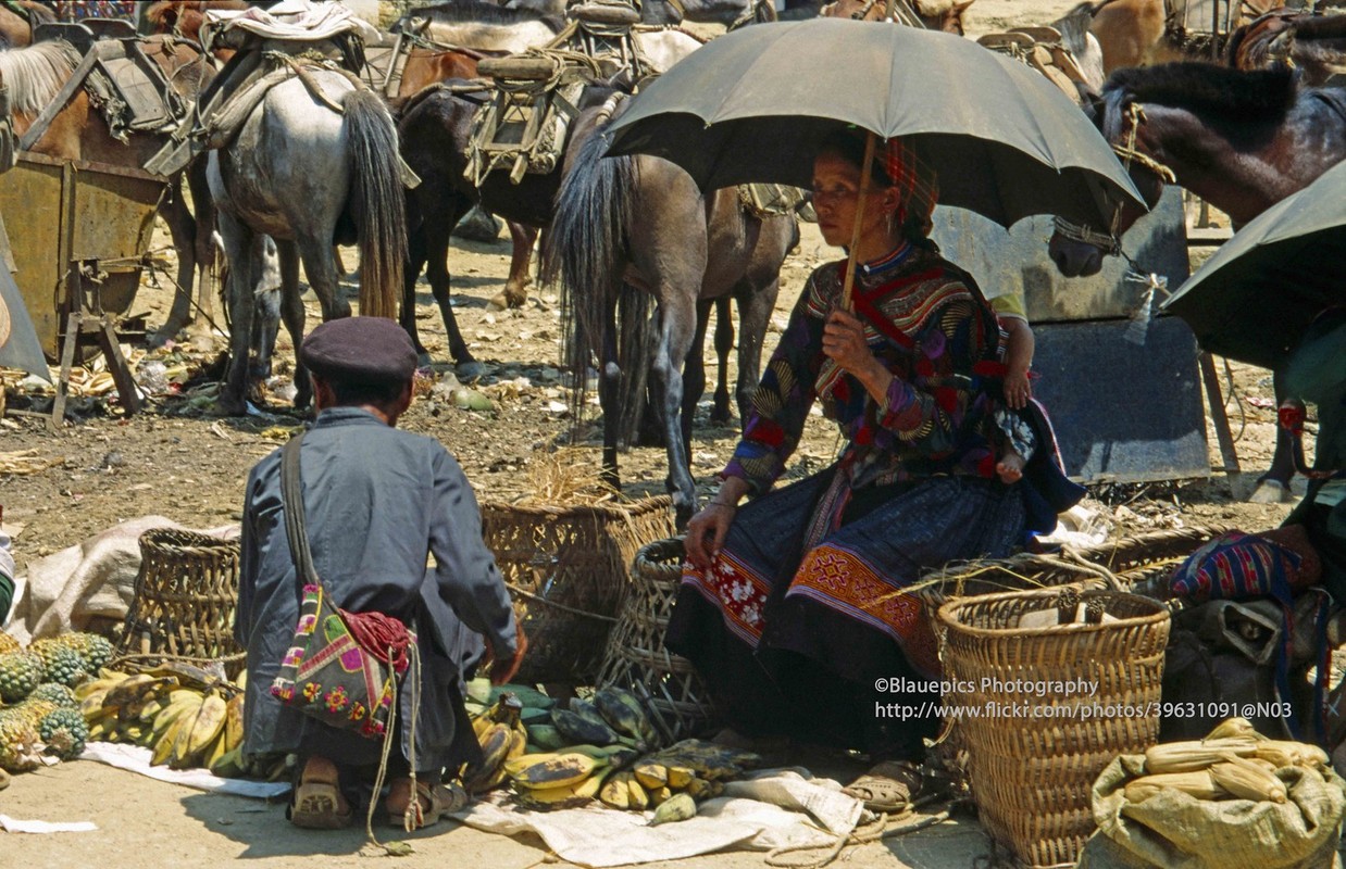 Loat anh dep nhu tranh ve ve cuoc song o Bac Ha, Lao Cai nam 1998-Hinh-4