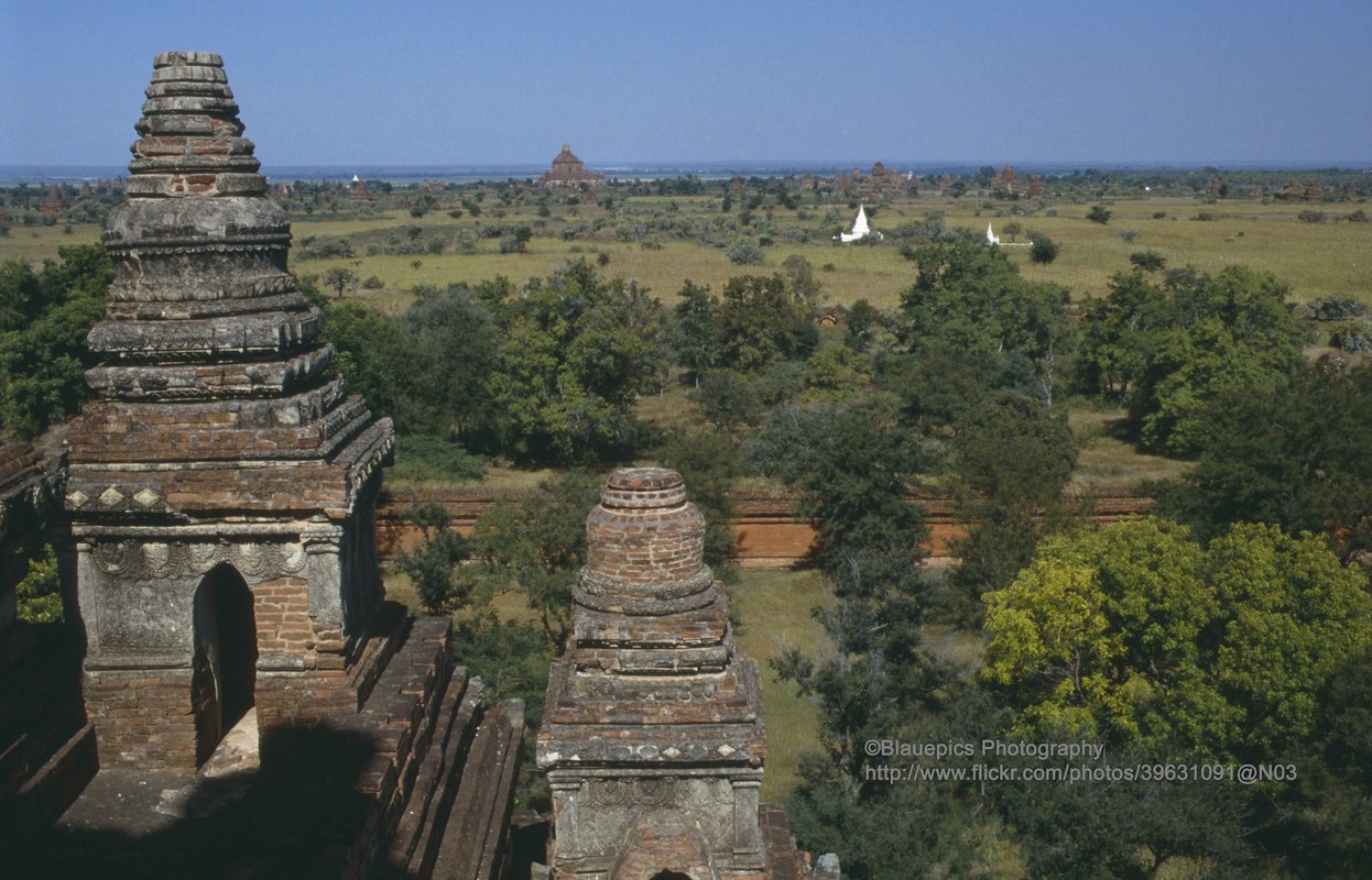 Loat anh dac biet ve thanh dia Bagan o Myanmar nam 1992-Hinh-5