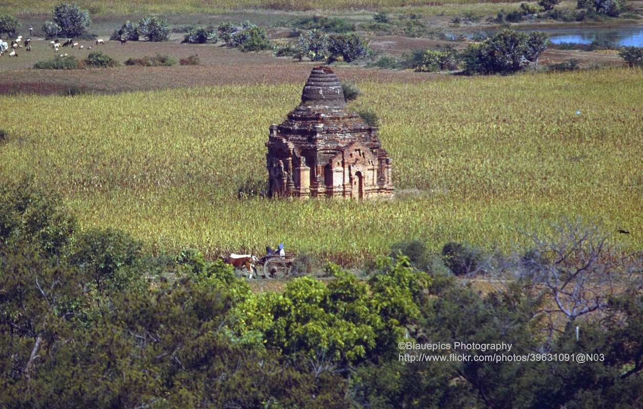 Loat anh dac biet ve thanh dia Bagan o Myanmar nam 1992-Hinh-6