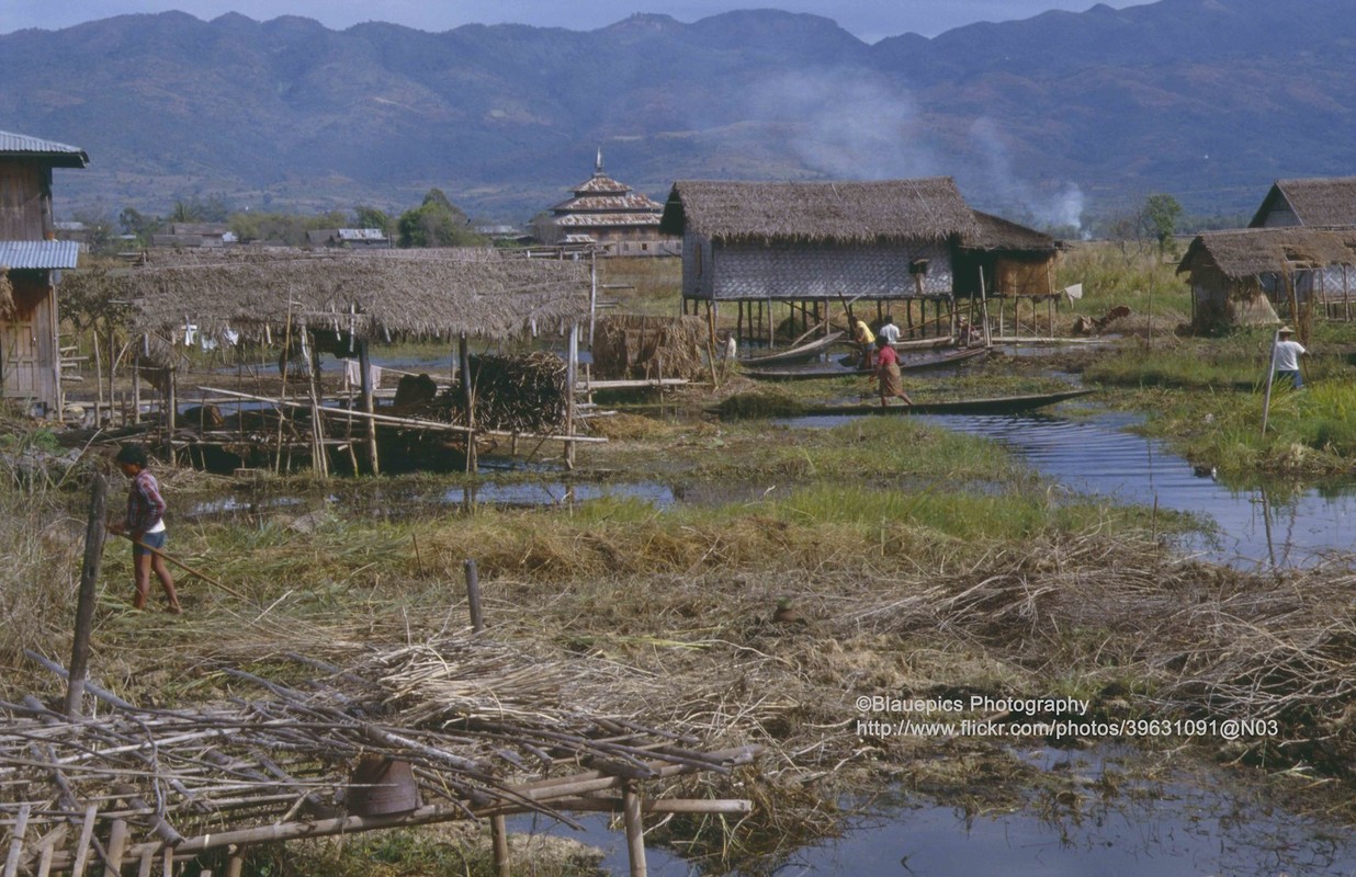 Anh dep hop hon ve bang Shan o Myanmar nam 1992-Hinh-8