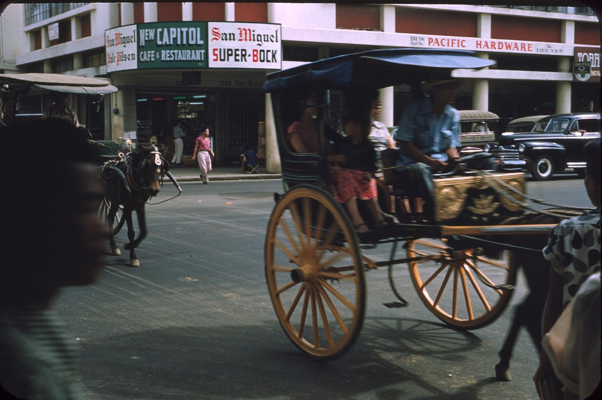 Loat anh mau cuc hiem ve thu do cua Philippines nam 1954-Hinh-11