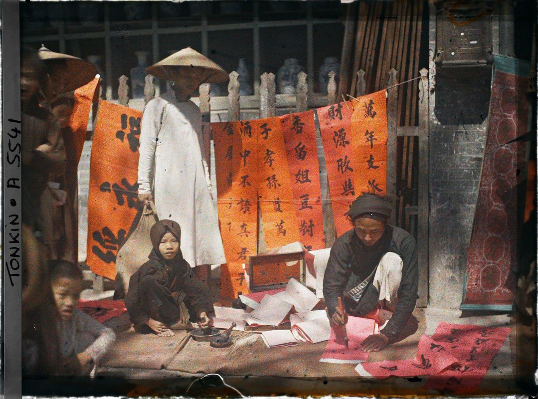 Khong gian Tet Ha Noi nam 1915 qua anh mau cua Phap-Hinh-10