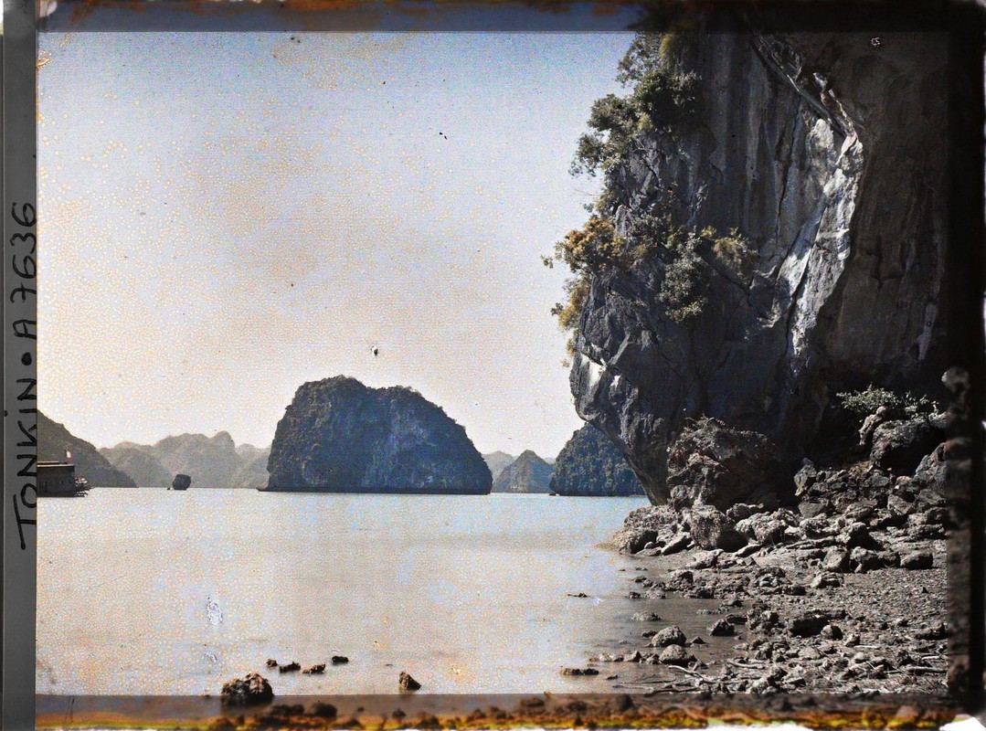 Ngat ngay voi ve dep Vinh Ha Long trong anh mau nam 1916 (1)-Hinh-6