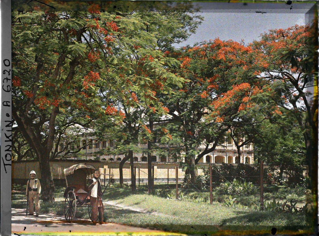 Duong pho Ha Noi nam 1915 qua anh mau cuc quy cua Phap-Hinh-7