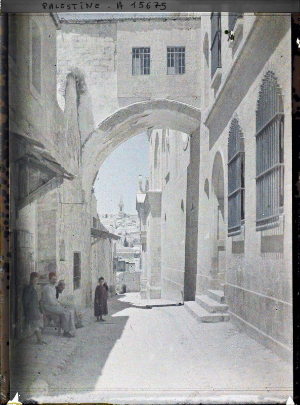 Anh mau hiem co ve thanh dia Jerusalem nam 1918 (2)