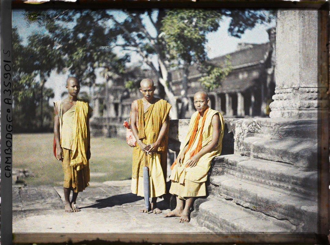 Loat anh mau dac biet ve ky quan Angkor Wat mot the ky truoc (2)-Hinh-10