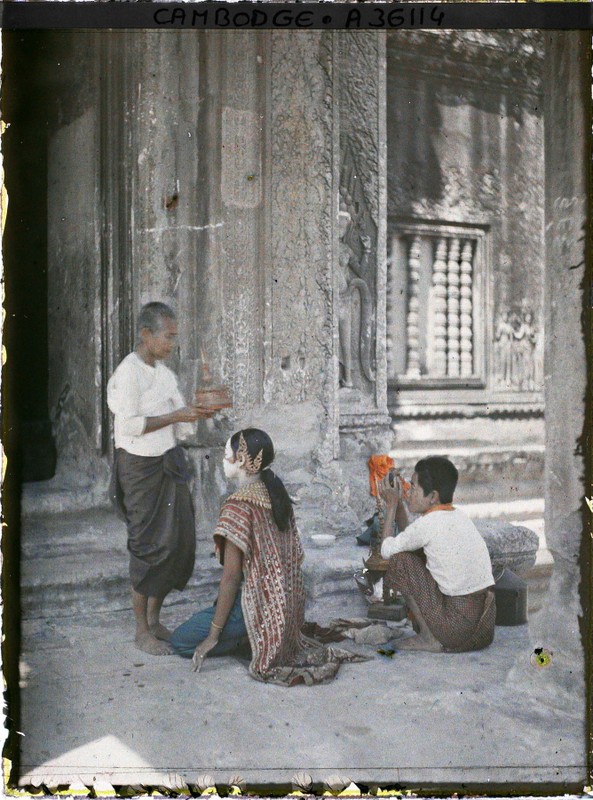 Loat anh mau dac biet ve ky quan Angkor Wat mot the ky truoc (2)-Hinh-5