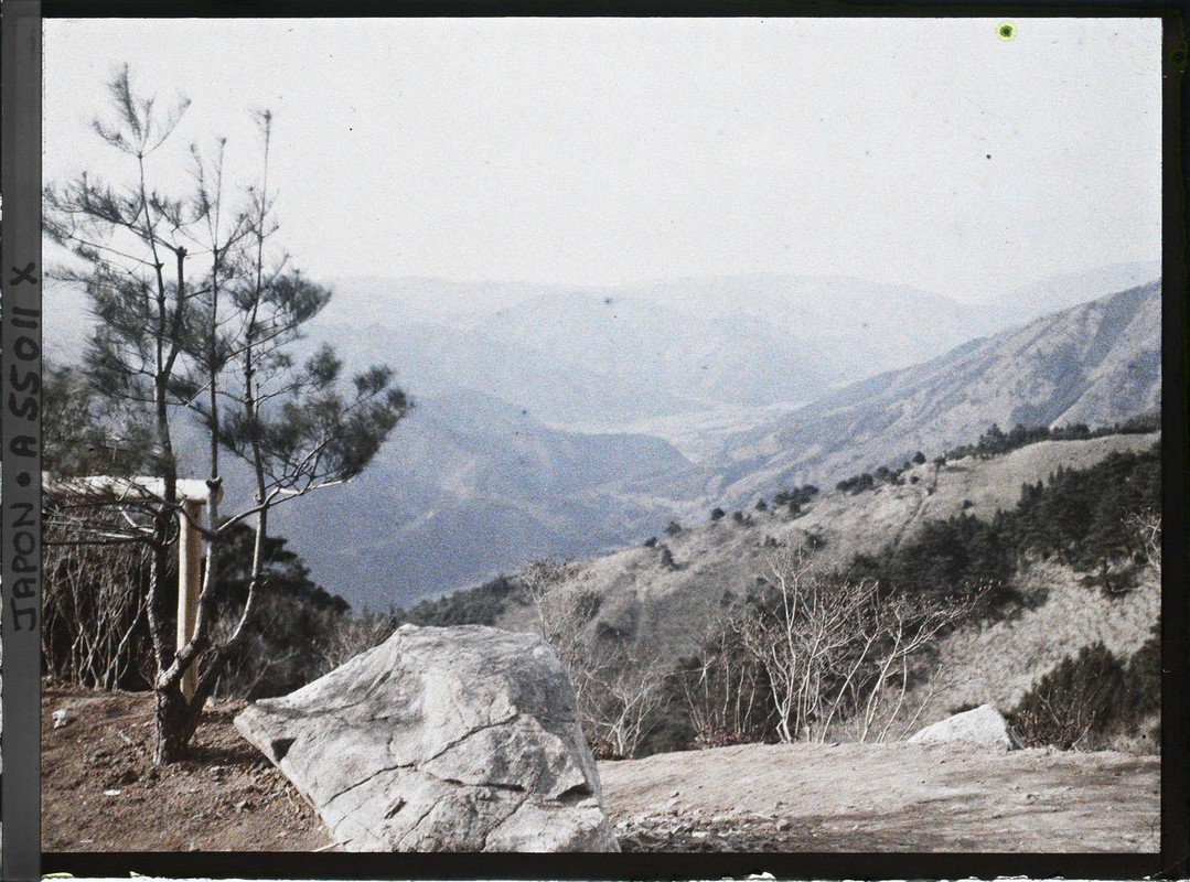 Anh mau dep nhu tranh ve ve ngoi lang gan Kyoto nam 1926-Hinh-12