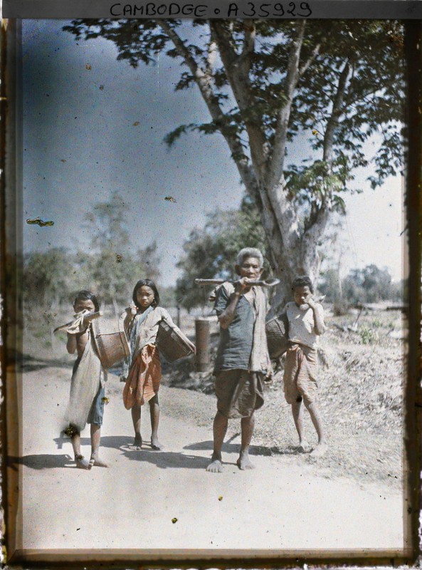 Anh mau thu vi ve cuoc song o vung nong thon Campuchia nam 1921-Hinh-8