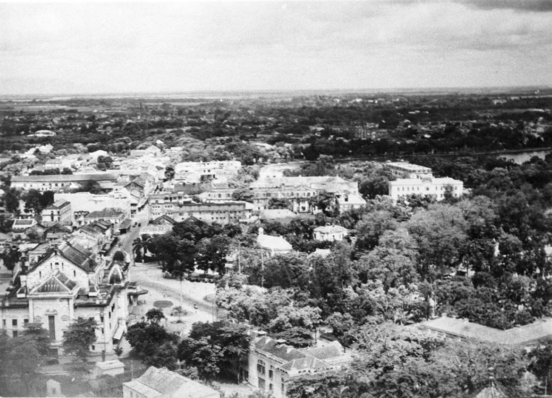 Loat hinh cuc doc: Ha Noi nam 1926 - 1951 nhin tu may bay-Hinh-4