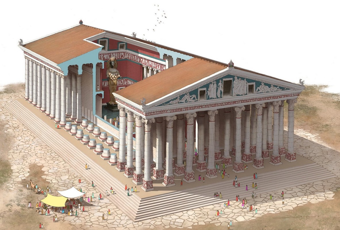 Choang ngop truoc su trang le cua thanh pho co Ephesus-Hinh-5
