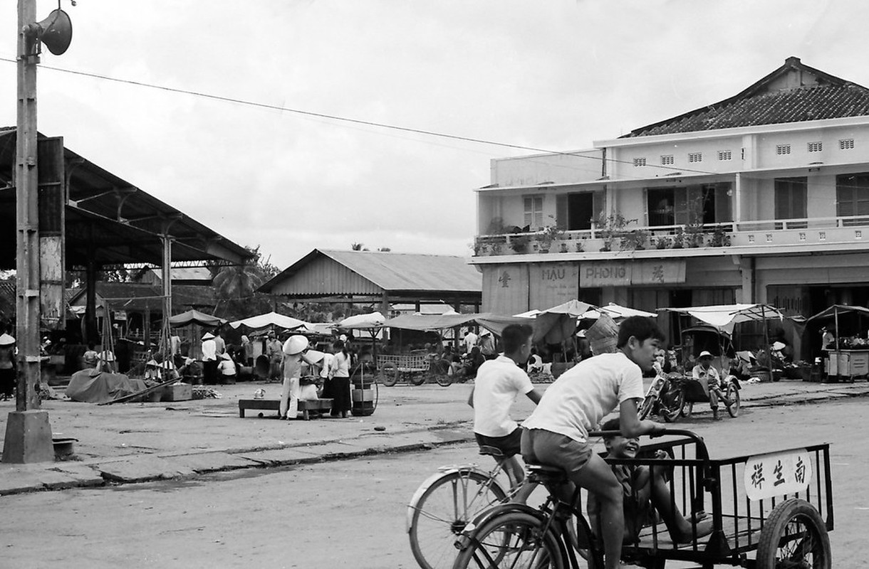 View - 	Hình ảnh cực quý về thị xã Vĩnh Long năm 1966 1967