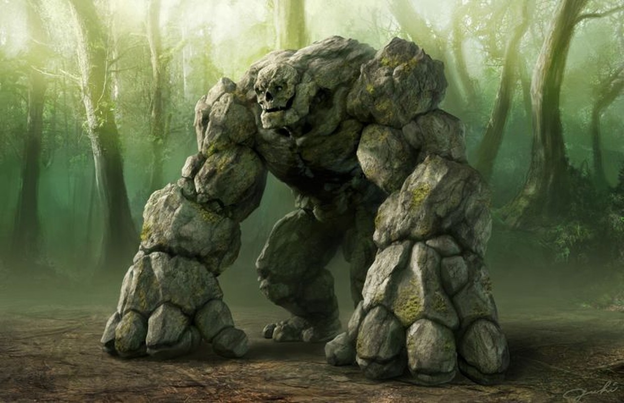 Am anh cuon sach co huyen bi chi cach che tao quai vat Golem-Hinh-5