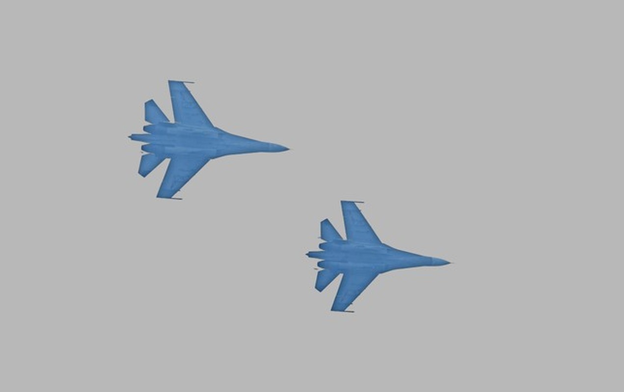 Xem ‘Ho mang chua’ Su-30MK2 trinh dien tren bau troi Ha Noi-Hinh-5