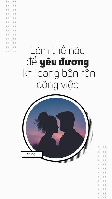 Yeu duong khi dang ban ron cong viec co the khong?