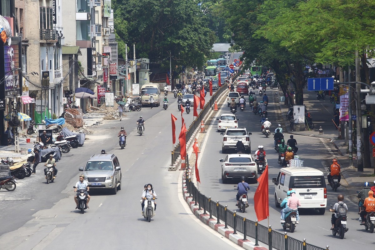 View - 	Nút giao thông 535 tỷ Chùa Bộc Thái Hà đang dần hoàn thiện