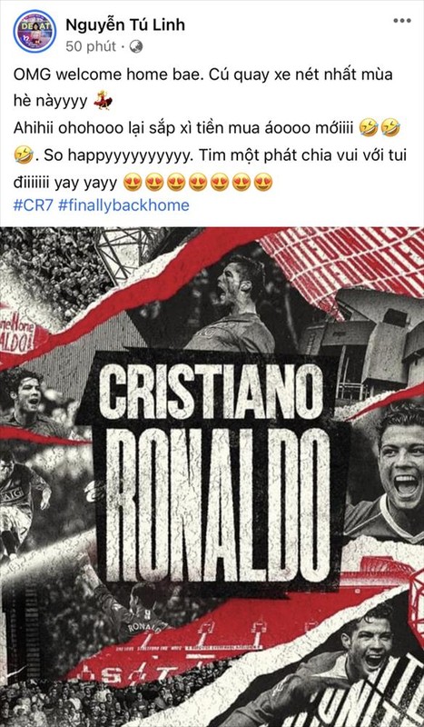 Ronaldo tro lai MU, fan Viet: “Di dau cung khong bang nha minh“-Hinh-4