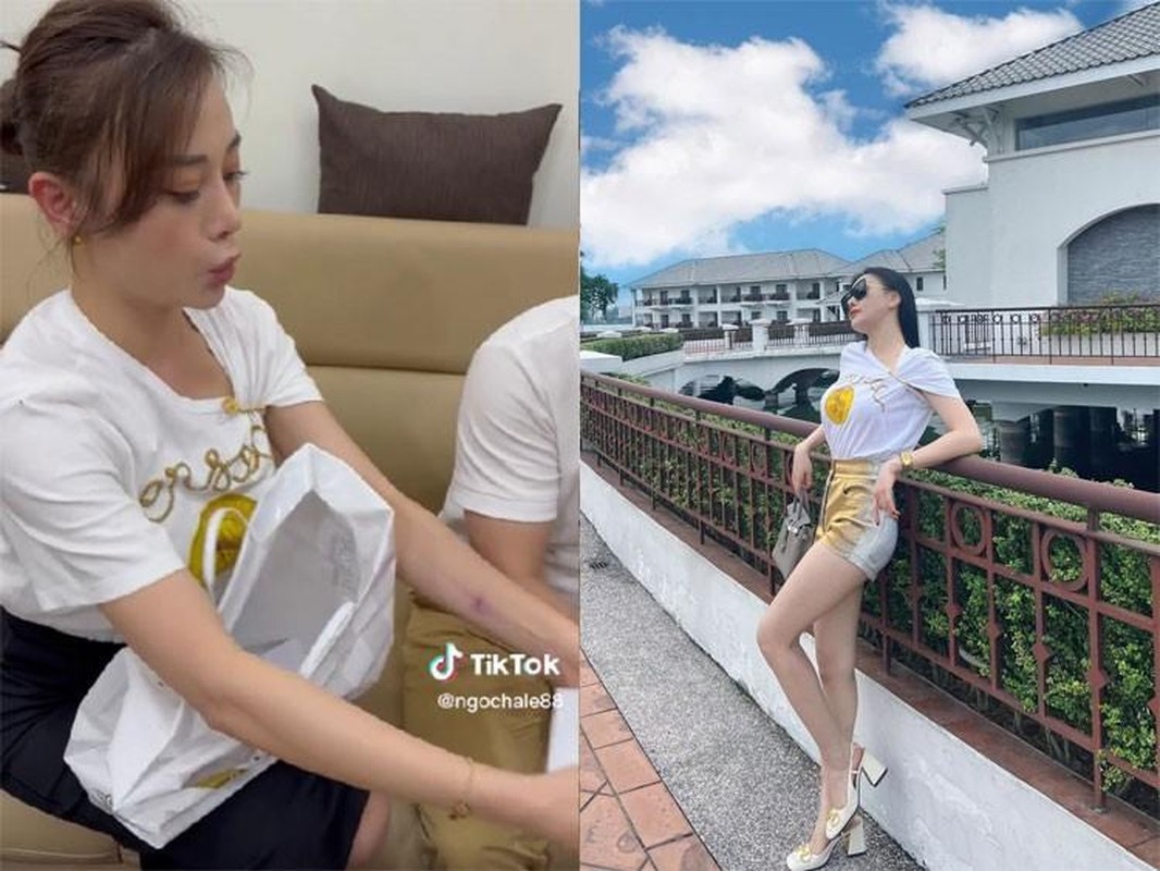 Cách mặc áo hàng hiệu gây tranh cãi của Phương Oanh Cach mac ao hang hieu gay tranh cai cua Phuong Oanh