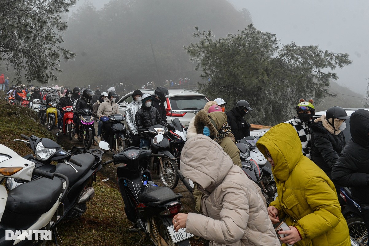 Un tac duong len Mau Son vi qua nhieu nguoi di ngam bang gia-Hinh-6