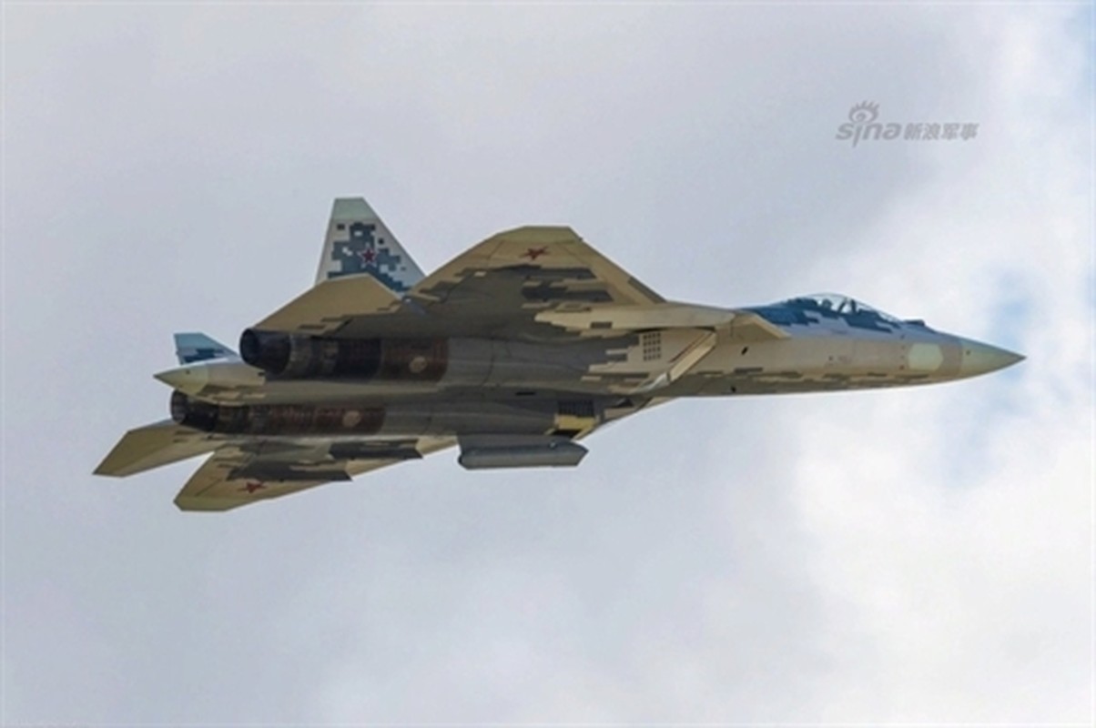 Su-57 cua Nga duoc trang bi 