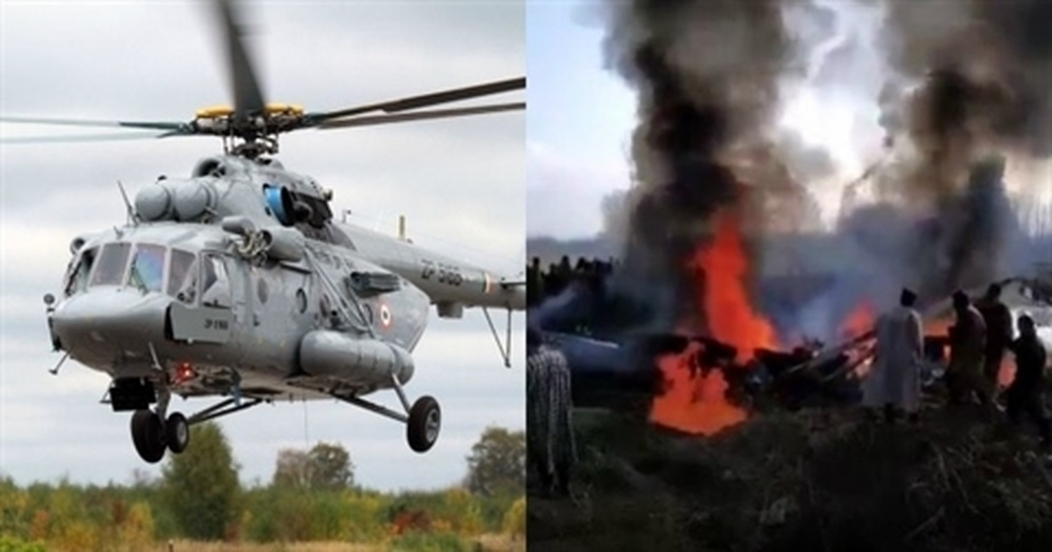 Ten lua Spyder An Do ban nham truc thang Mi-17 khien 6 nguoi chet oan