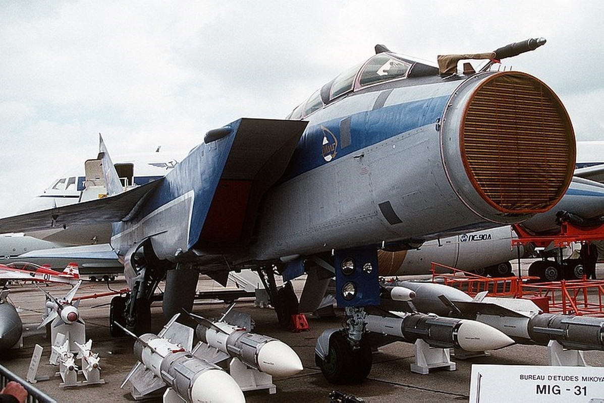 Bang chung MiG-31 la 