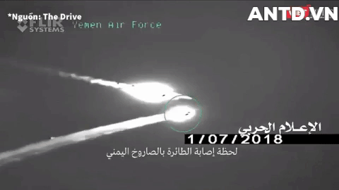 Den luot may bay Trung Quoc tro thanh nan nhan cua ten lua R-27T trong tay Houthi