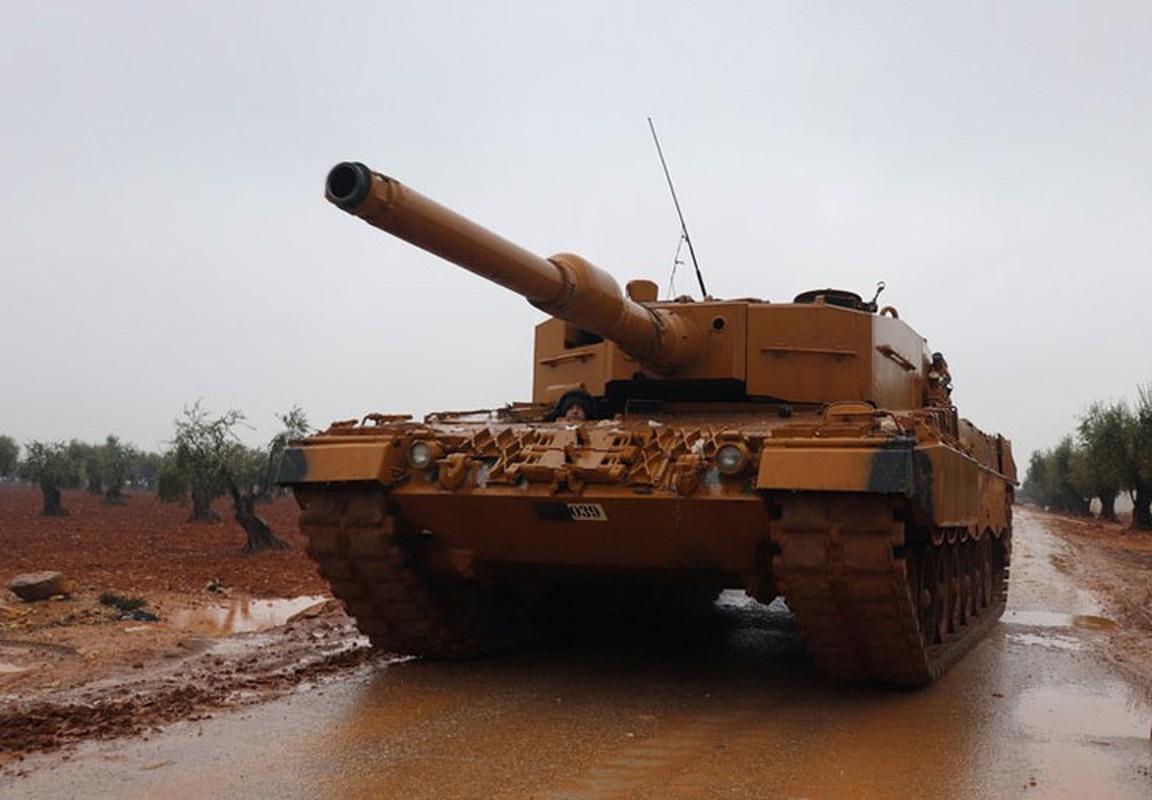 Tho Nhi Ky tung hang loat xe tang Leopard 2A4 vao chien truong Syria-Hinh-7