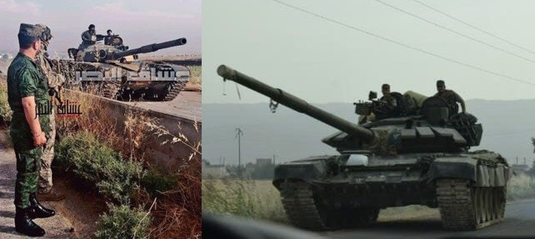 Phien quan HTS dung xe tang T-90A tan cong quan doi chinh phu Syria-Hinh-8