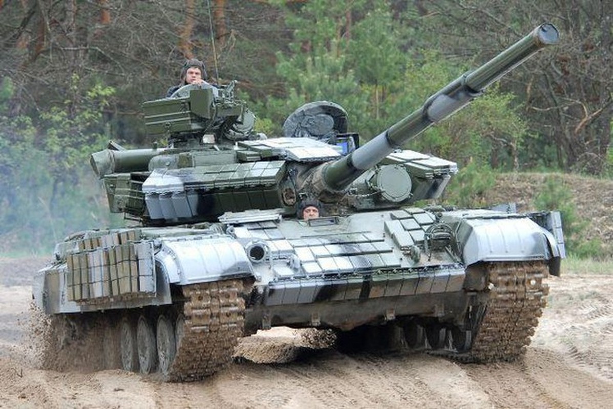 Suc manh xe tang T-64BV duoc Ukraine 