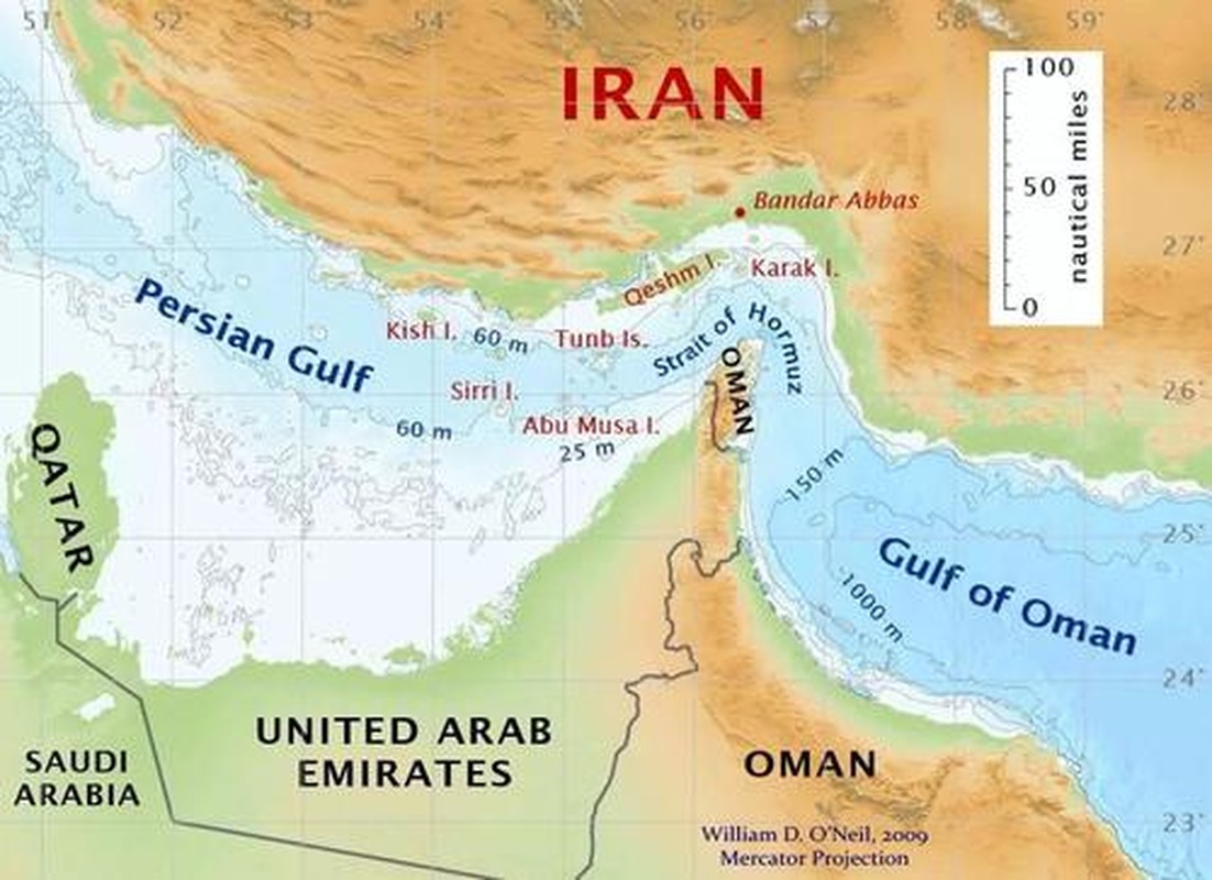 Iran giang ten lua tran eo bien Hormuz, san sang mot cuoc chien voi My-Hinh-5