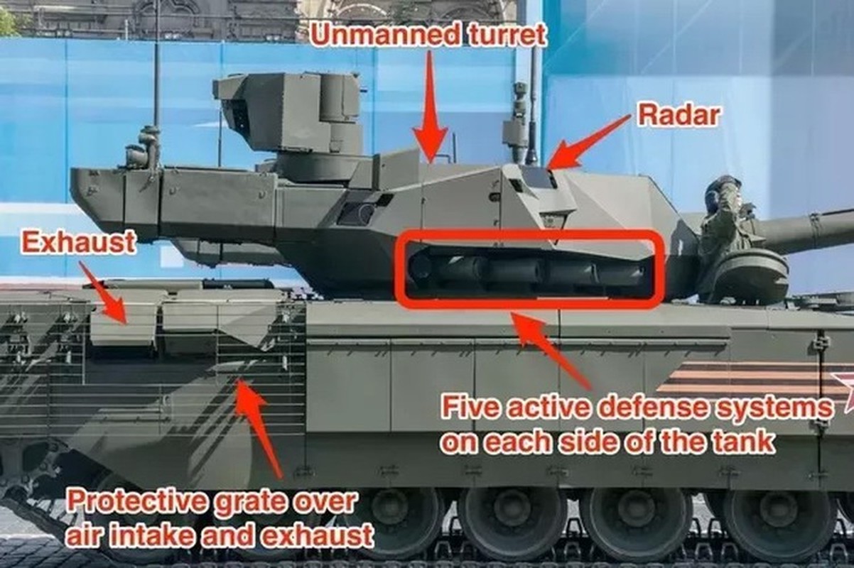 Xe tang T-14 Armata Nga de tro thanh 